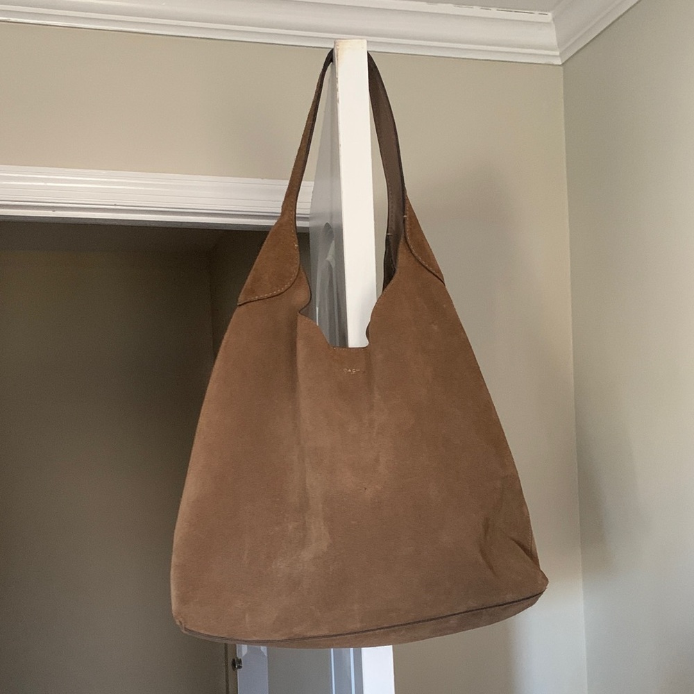 Coach Brooklyn 39 Shoulder Bag - Tan Suede